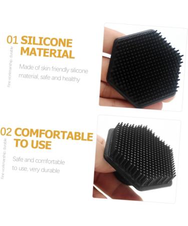 PLAFOPE Silicone Face Brush Exfoliator Brush Exfoliating Brush Manual Facial Brush Women Facial Cleaning Tool Sponges Scrubber Oil for Face Facial Cleansing Brush Silicone Brush - Buy Online on GoSupps.com