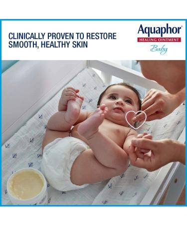 Aquaphor Baby Skin Care Set - Fragrance Free | Treats Diaper Rash | Includes 14oz Healing Ointment & 3.5oz Rash Cream - Buy Online on GoSupps.com