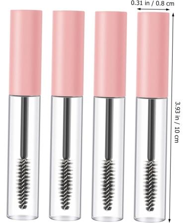 FOYTOKI 50 Pcs Mascara Empty Tube Lash Containers Mini Empty Mascara Tube and Wand Mini Mascara Plastic Pink - Buy Online on GoSupps.com