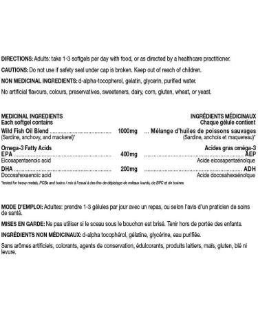 Orange Naturals Omega-3 Fish Oil - 90 Softgels for Enhanced Brain & Cardio Health Triple Strength Essential Fatty Acids Non-GMO High Potency EPA DHA Supports Cognitive Function & Heart Well-being 90 count (Pack of 1) - Buy Online on GoSupps.com