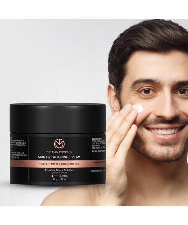 The Man Company SBC Cream - Best Day Face Cream for Men | 1.7 Oz Indian Clay | Skin Healing & Daily Use - Buy Online on GoSupps.com