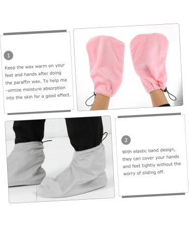 Mikinona Couvre Mains Isolants Thermiques Cire De Paraffine Bandages Pour pilation Des Mains - Buy Online on GoSupps.com