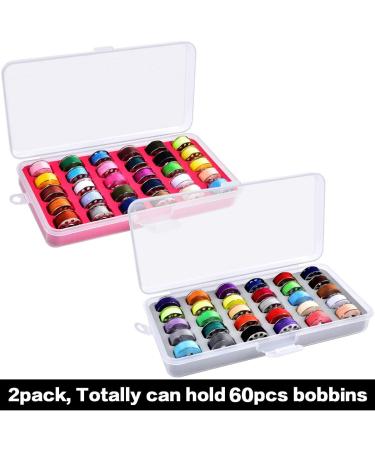 Bobbins Holder Storage Case - 2 Pack Thread Organizer for Brother Sewing Machine - Buy Online on GoSupps.com