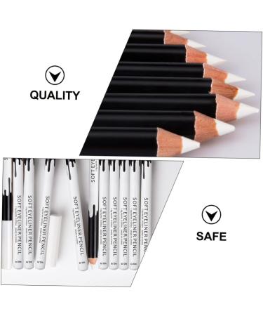 LALAFINA 36 Pcs Lying Silkworm Eyeliner White Pencil Beauty Makeup Tools Waterproof Eyeliner Pencils Cosmetic 1 count (Pack of 1) Whitex3pcs - Buy Online on GoSupps.com