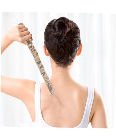 Tovinanna 2-Piece Wooden Back Scratch and Massage Tool Set - Itchy Skin Relief & Relaxation for All Body Areas - Buy Online on GoSupps.com