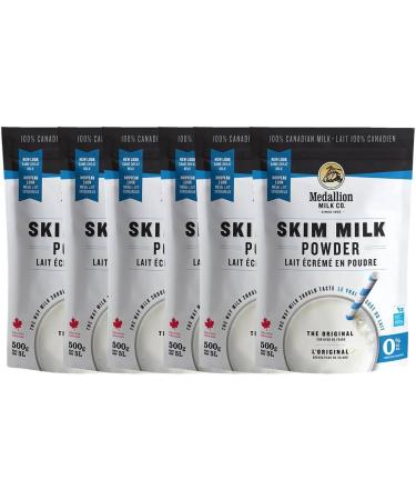 Medallion Skim Milk Powder 500g (Bag Package) (6 Bags)