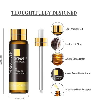 MAYJAM Chamomile Essential Oil 10ML for Diffuser Humidifier and Home DIY - 10.00 ml - Buy Online on GoSupps.com