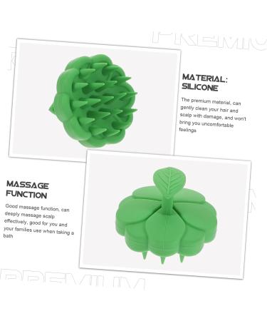 Buy Tovinanna 2-in-1 Scalp Massage Brush | Silicone Shampoo Massager for Hair and Scalp | Portable Handheld Scrubber - Buy Online on GoSupps.com