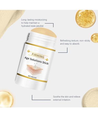  JASUBAI Collagen Peptide Firming Serum Sticks Collagen Moisturizing Stick Anti-Aging Cream for Neck and Face 3 Pieces - Buy Online on GoSupps.com
