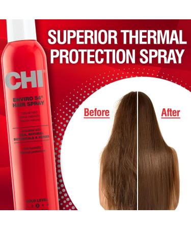 CHI Keratin Flex Finish & Enviro Natural Hold Hair Sprays 10 oz Each - Buy Online on GoSupps.com