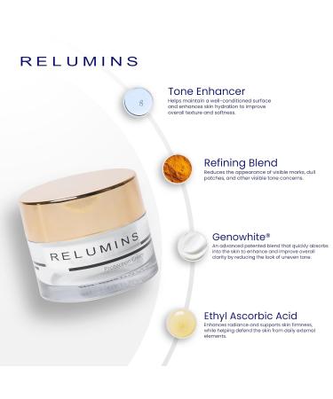 Relumins Intense Glow Daily Protection Cream Lightweight Hydrating Day Cream for Smooth Soft Even-Looking Skin Perfect for Valentines Moisturizer with Environmental Defense 50g - Buy Online on GoSupps.com