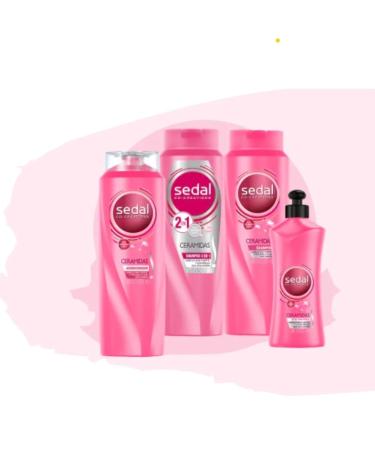 Sedal Co-Creations Conditioner Ceramides 2-Pack - Repairs & Strengthens All Hair Types - 22 FL Oz x 2 - Buy Online on GoSupps.com