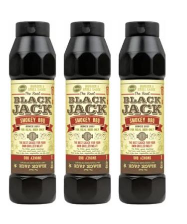 Remia Black Jack Smokey BBQ Saus Sauce 800 ml x 3 Pieces