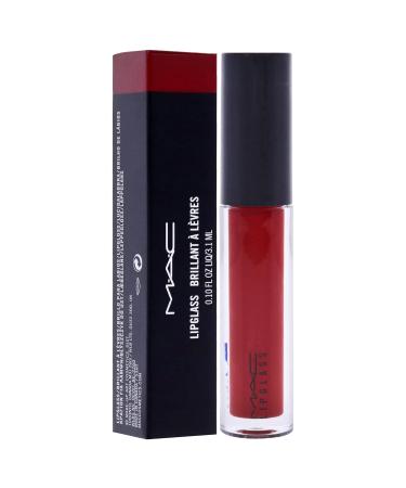 MAC Lipglass Ruby Woo - Long-Lasting Red Lip Gloss | 1 Count - Buy Online on GoSupps.com