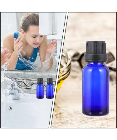 FRCOLOR 12pcs Blue Essential Oil Dropper Bottles - Refillable Cosmetic & Perfume Containers - 0.3 oz Glass Travel Bottles - Buy Online on GoSupps.com