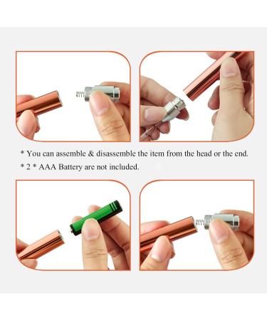 Benkeg Earpick - Luminous Ear Curette & Wax Cleaner with Flashlight | Rose Gold Cleaning Tool for Kids - Buy Online on GoSupps.com