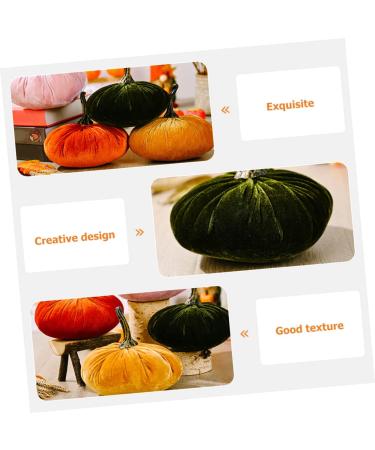 Zerodeko 3pcs Fabric Pumpkin Ornament Fabric Pumpkins Decoration Artificial Realistic Pumpkin Hen Party Games Drinking Games Fake Pumpkin Artificial Pumpkin Reward Autumn Pp Cotton - Buy Online on GoSupps.com