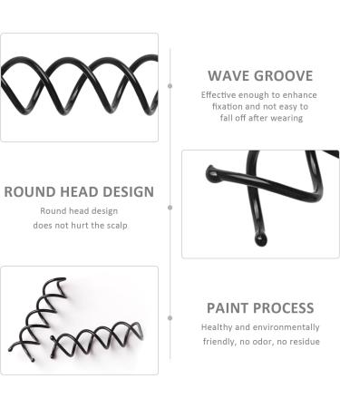 25 Pieces Of Spiral Design Hair Clips Hair Accessories Spiral Pins Rotating Hair Clips Diy Hairpins Suitable For Various Hair Styles. - Buy Online on GoSupps.com