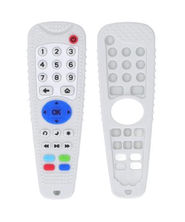 Soft Silicone Remote Control Teether Toy for Babies - Beige - Buy Online on GoSupps.com