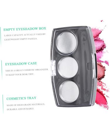 FOMIYES 20 Pcs Highlighters Empty Eyeshadow Containers Empty Eyeshadow Pallet Makeup Palette up Make up Blackx2pcs 7.2x4.2cmx2pcs - Buy Online on GoSupps.com