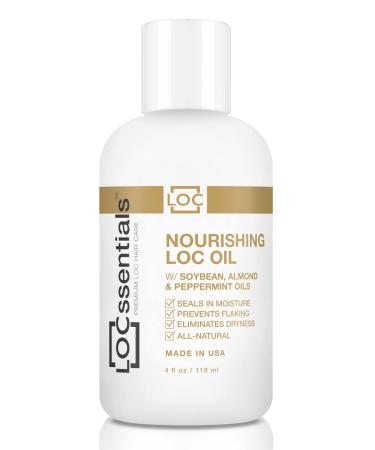 LOCssentials Nourishing Loc Oil for Hair Growth  Strength  & Moisture Retention | For Locs  Braids  and low maintenance styles (Dreadlocks  Braids  Sisterlocks  Interlocks  Fauxlocks  Goddess Locs  Microlocs) 4oz