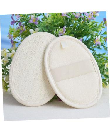 Balacoo 6 Pcs Sponge Mat Loofah Bath Balls - Medium & Beige - Perfect for Relaxing Baths | International Shipping Available - Buy Online on GoSupps.com