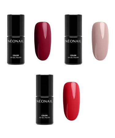 Neonail Starter Set with LED Lamp | 5x 7.2ml Nail Polish | UV Shellac Manicure Set for Perfect Nails - International Shipping Available - Buy Online on GoSupps.com
