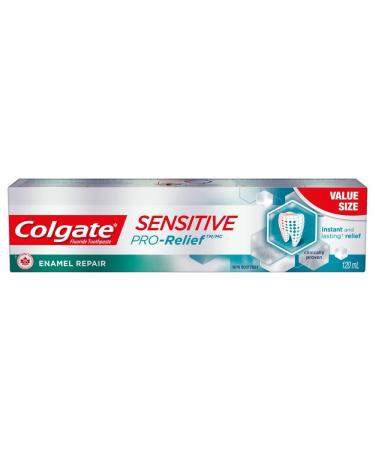Colgate Sensitive Pro-Relief Enamel Repair Toothpaste 120 Milliliters 120 ml (Pack of 1) Enamel Repair Toothpaste