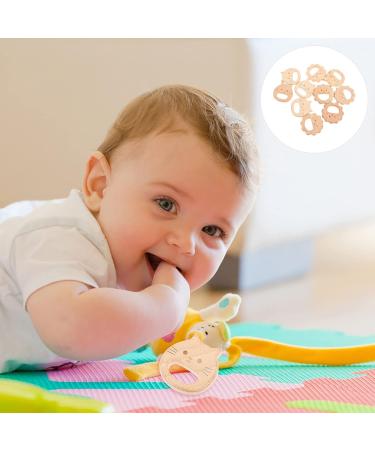 ORFOFE Molar Sensory Chewing Teether - Infant Safe Wooden Toy for Soothing and Self-Soothing - Adorable Toddler Plaything - Buy Online on GoSupps.com