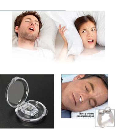Anti Snoring Devices - 4pcs Magnetic Nasal Dilator Snore Stopper for Men and Women - Buy Online on GoSupps.com