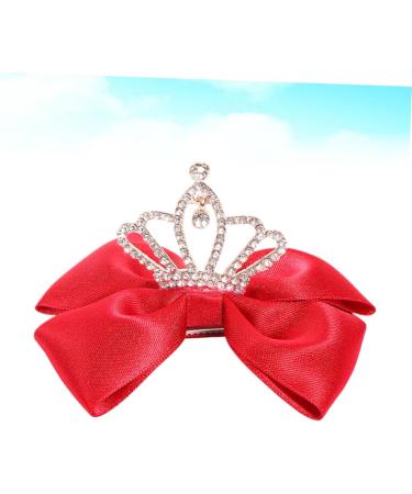 FRCOLOR Bow Hair Clip hair clips hair bow clips rhinestone tiara hair clip hair clip hair bow clips hair clips women hair clips Miss Korean version issue Bow Alligator Clips - Buy Online on GoSupps.com