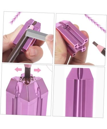 Ipetboom Eyebrow Pencil Sharpener Wood Tools Drawing Pencil Sharpener Anjoize Eyebrow Pen Cosmetics Pencil Sharping Assistant Plastic Second Generation Accessories Short Hair - Buy Online on GoSupps.com