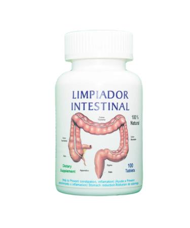 Limpiador Intestinal Fiber Supplement 100 Tablets