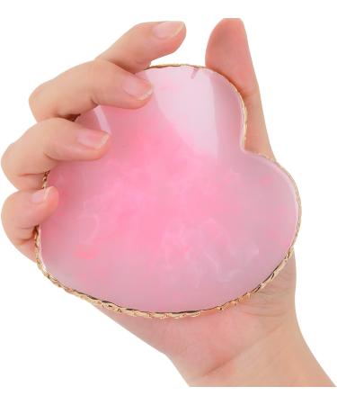 Sibba Resin Nail Art Palette - Pink Heart Shape Mixing Plate for Cosmetics and Polish Display - Buy Online on GoSupps.com