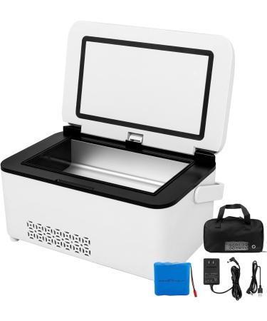 SevenChip Insulin Cooler Box - Portable Travel Mini Drug Refrigerator Case for Diabetics - USB Rechargeable - Buy Online on GoSupps.com