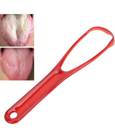 Buy Tongue Scraper - Red Hygiene Brush for Fresh Breath | Best Mouth Tongue Brush for Men & Women - Buy Online on GoSupps.com