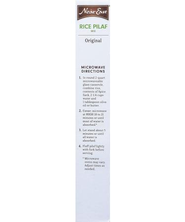 Near East Rice Pilaf Original Mix 6.09 Oz x 6 Pack - 100% Natural Ingredients - Buy Online on GoSupps.com