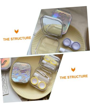 PLAFOPE 2-Piece Colored Glasses Holder Travel Set | Stylish Tweezers & Mini Case for Outdoor Use - Buy Online on GoSupps.com