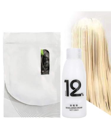 Hair Color Remover Easy Use Hair Dye Cream Bleaching Hairdressing Powder Dioxygen Milk Hair Colour Remover For Professional Salon Home Use No Harm To Your Hair
