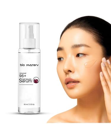 Bio Mystery Advanced 96+ Snail Mucin Serum | Korean Glass Face Skin | Deep Hydrating Pore Minimizing & Firming Serum 110ml