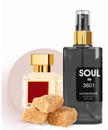 SOUL Inspired by Baccarat. R. 540 | Spray 4.0 Fl Oz / 120 ml | Perfume for Women and Men | Unisex Eau de Parfum | Long Lasting Fragrance 4 Fl Oz (Pack of 1) MFK Baccarat. Roug. 540 Impression
