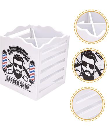 Generic Storage Box Barber Scissor Holder Haircut Scissor Holder Salon Comb Organizer Hair Brush Organizer Barbershop Scissor Holder Hair Holder Plastic Hairbrush Desktop - Buy Online on GoSupps.com