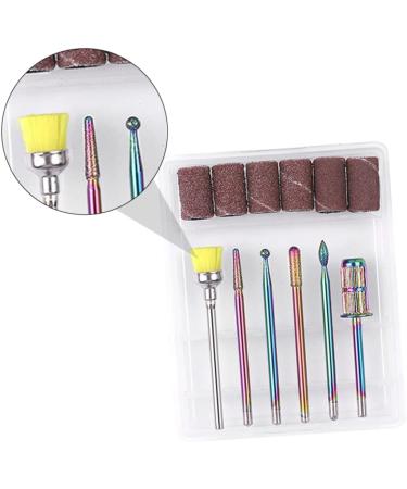 BESPORTBLE 1 Set Nail Polisher Pedicure Drill Bits Nail Tools Kit De Manicura Cuticle Drill Bit Electric Nail Drill Nail Grinding Head Stainless Steel. Silicone. Quartz. Ceramics 7.1x5.7cm As Shown - Buy Online on GoSupps.com