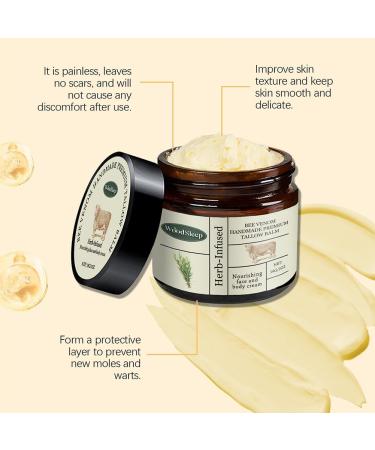  Kexpery Beef Tallow Face and Body Care Cream Honey Balm Deep Hydration Soft and Radiant Skin - Buy Online on GoSupps.com