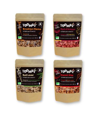 La Pépite Toomaï - Granola MEAL - Ready to crunch 100% NATURAL | ORGANIC | DISCOVERY PACK | Vegan meal replacement