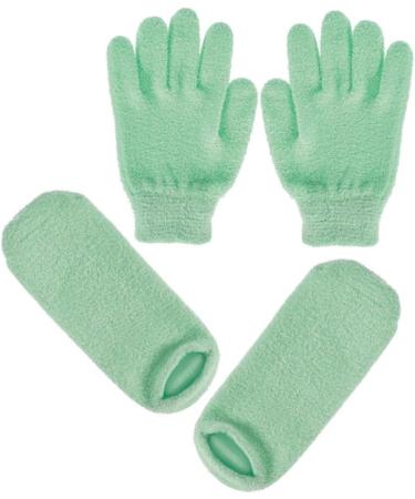 Ipetboom 6 Pairs Gloves for Dry Cracked Hands Gel Moisturizing Gloves and Socks Moisturizing Sleeping Gloves Gel Foot Gloves Natural Material Gloves Hand Spa Gloves Frosted Man Yarn - Buy Online on GoSupps.com