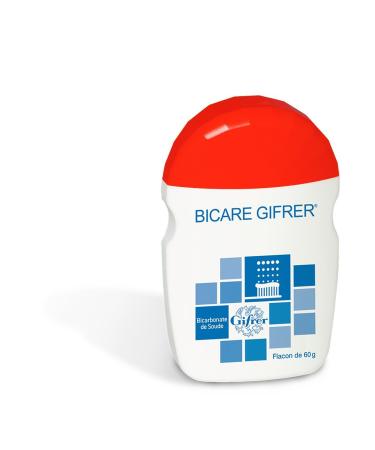 GIFRER Bicare - Baking soda for white and healthy teeth - 60 g
