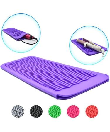 dijiusidy Heat Resistant Mat Silicone Travel Easy Storage Good Elasticity Skid-proof Design Curling Iron for Cover Hair Styling Tools No.4 - Buy Online on GoSupps.com