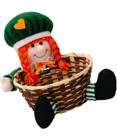 OUNONA 2pcs Basket St. Patrick's Basket St. Patrick's Candy Basket - Buy Online on GoSupps.com