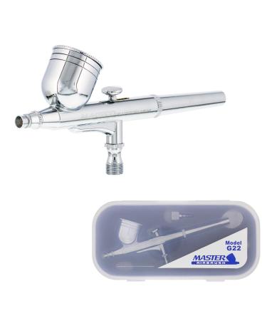 Master Airbrush Multi-Purpose Gravity Feed Dual-Action Airbrush Kit with 6 Foot